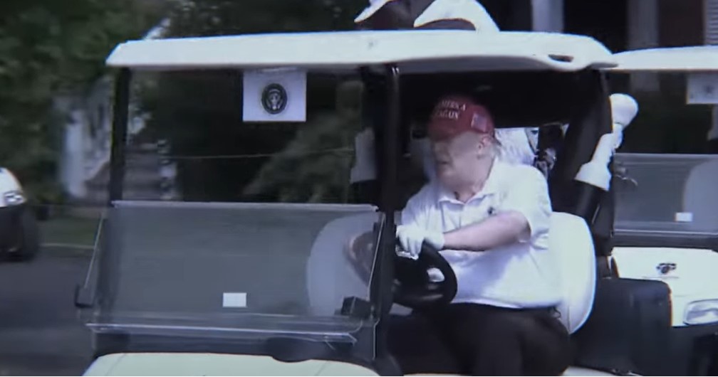 Trump Busted Golfing Instead Of Campaigning Outside Of Court